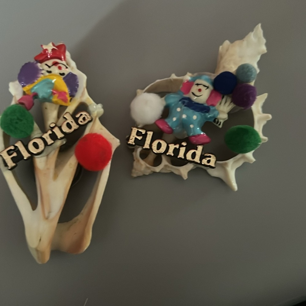 FLORIDA magnet souvenir 2 pieces